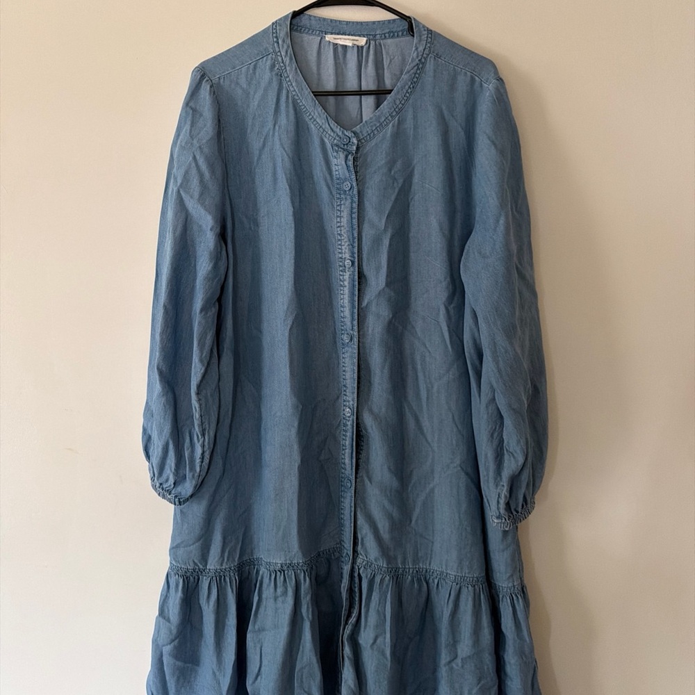 Beachlunchlounge chambray boho dress